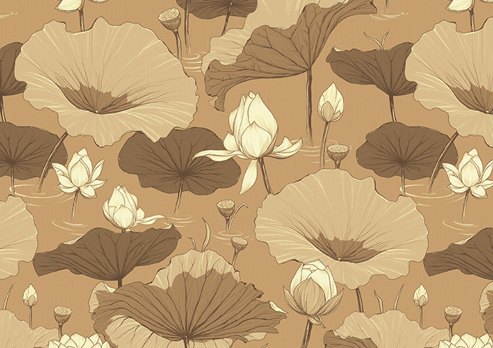 Lotus, Sunstone - Roller Blind - Image 6